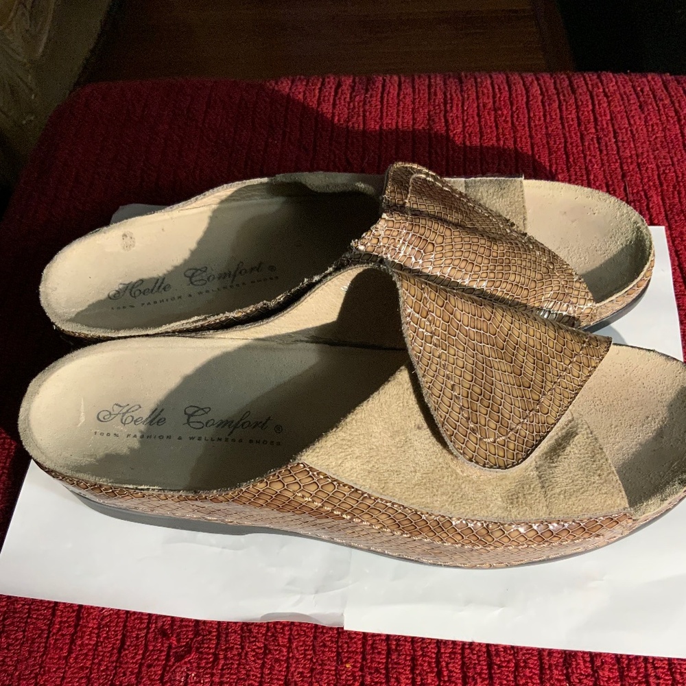 Helle Comfort Women Slides Size 42
